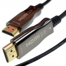 Long hdmi active optical cable aoc hdr 18gbps 4k 60hz 2160p 100m 010016 