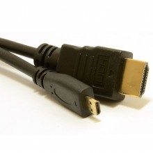 Micro d hdmi v14 high speed cable to hdmi for tablets cameras 18m 006802 