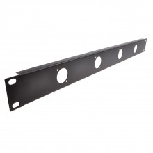 3u blanking plate for comms network data cabinet rack 19 vented black 009639 