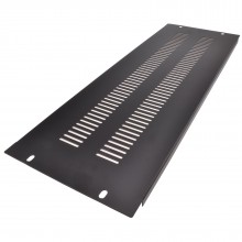 4u blanking plate for comms data cabinet rack 19 inch black 008886 