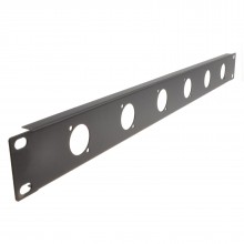 4u blanking plate for comms network data cabinet rack 19 vented black 010042 