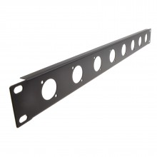 6 hole d type networking flight case panel mount plate for xlr pa 009941 