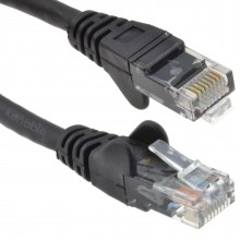 C6 cat6 cca utp rj45 ethernet lszh networking cable black 20m 009532 
