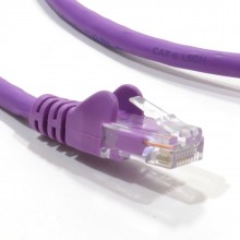 C6 cat6 cca utp rj45 ethernet lszh networking cable purple 15m 008674 