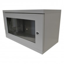 Comms data cabinet 10 soho mounted networking small 4u wall mounting 300mm 005812 
