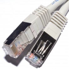 Network cat5e ftp ethernet lan shielded patch cable lead 10m 000423 