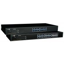 Newlink newlink 24 port gigabit unmanaged ethernet network rack mount switch 004936 