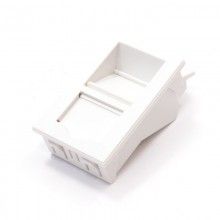 Rj45 45 degree 25 x 50mm adapter for qs05009 07327 face plates 008763 