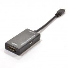Mhl 5 11 pin micro b usb phone plug to hdmi adapter 18m cable 007739 