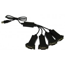 Newlink dual usb 20 serial rs232 adapter 2 port cable 003445 