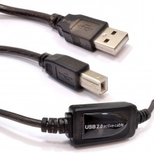 Usb 20 a to reversible double sided right angle micro b cable 3m 008981 