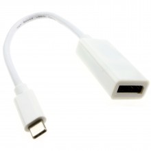 Usb 31 type c male plug to 4k 2k 3d hdmi socket cable adapter 15cm 008303 