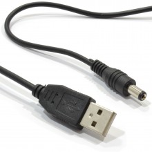 Usb to dc power cable usb 20 for 21mm x 55mm 5v 2a 2000ma 05m 008770 