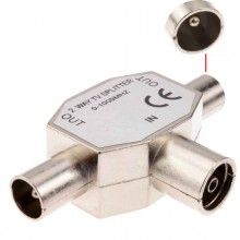 Tv rf male self crimping coax plug for coaxial cables 005927 