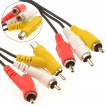 Phono plug digital coaxial spdif audio or composite video cable 75m 001944 